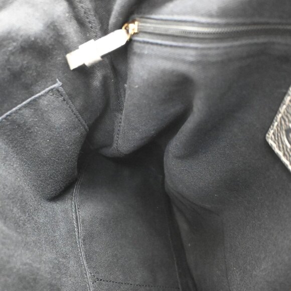 LOEWE Logo New Road Crossbody Shoulder Bag Canvas Leather Gray GHW 30KB767 - Picture 10 of 16